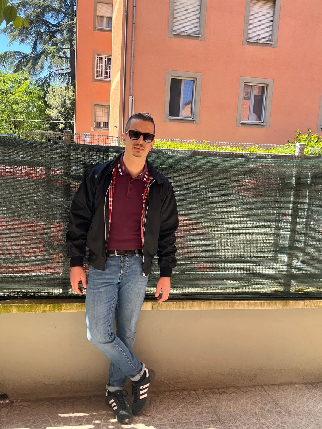 Customer photo review of Harrington Jacket - Black