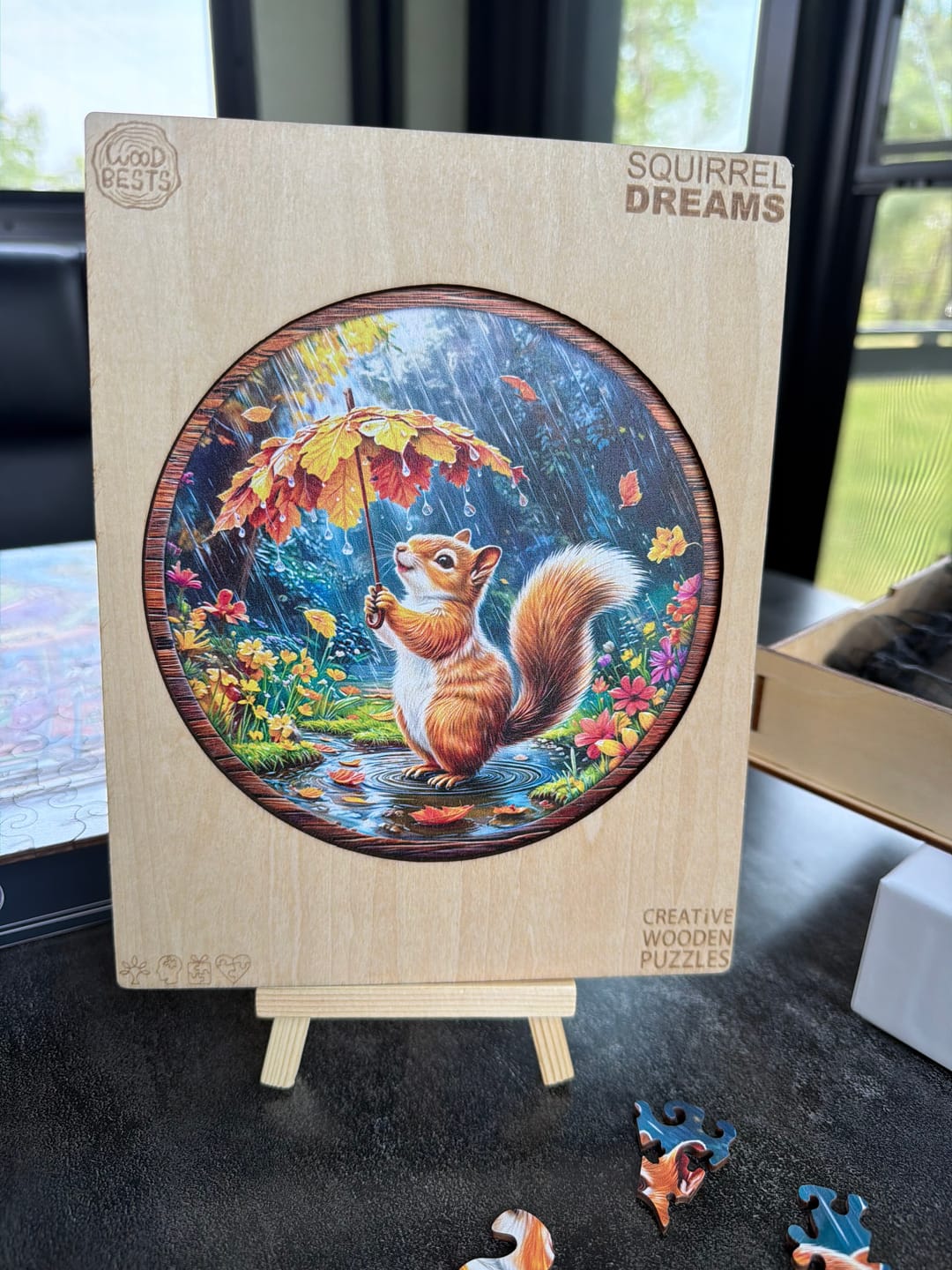 Customer photo review of Cabin in the Woods 500 / 1000 Piece Puzzle