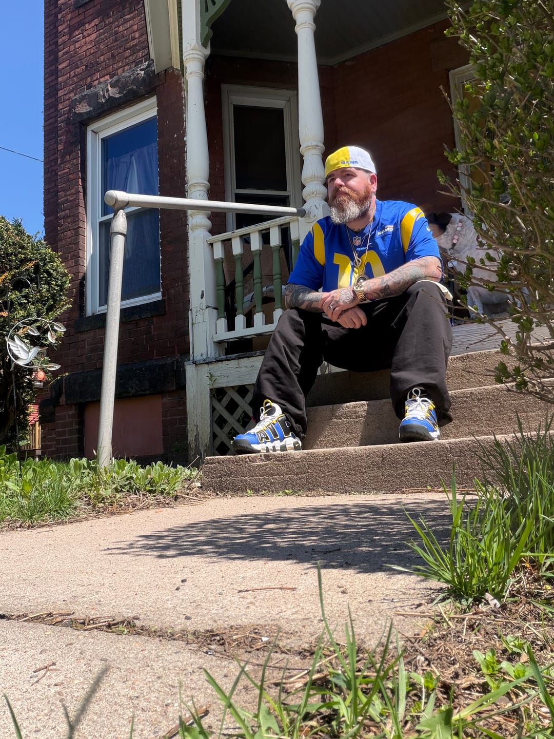 Customer photo review of Nike Air More Uptempo Peace, Love & Basketball 11M/12.5W