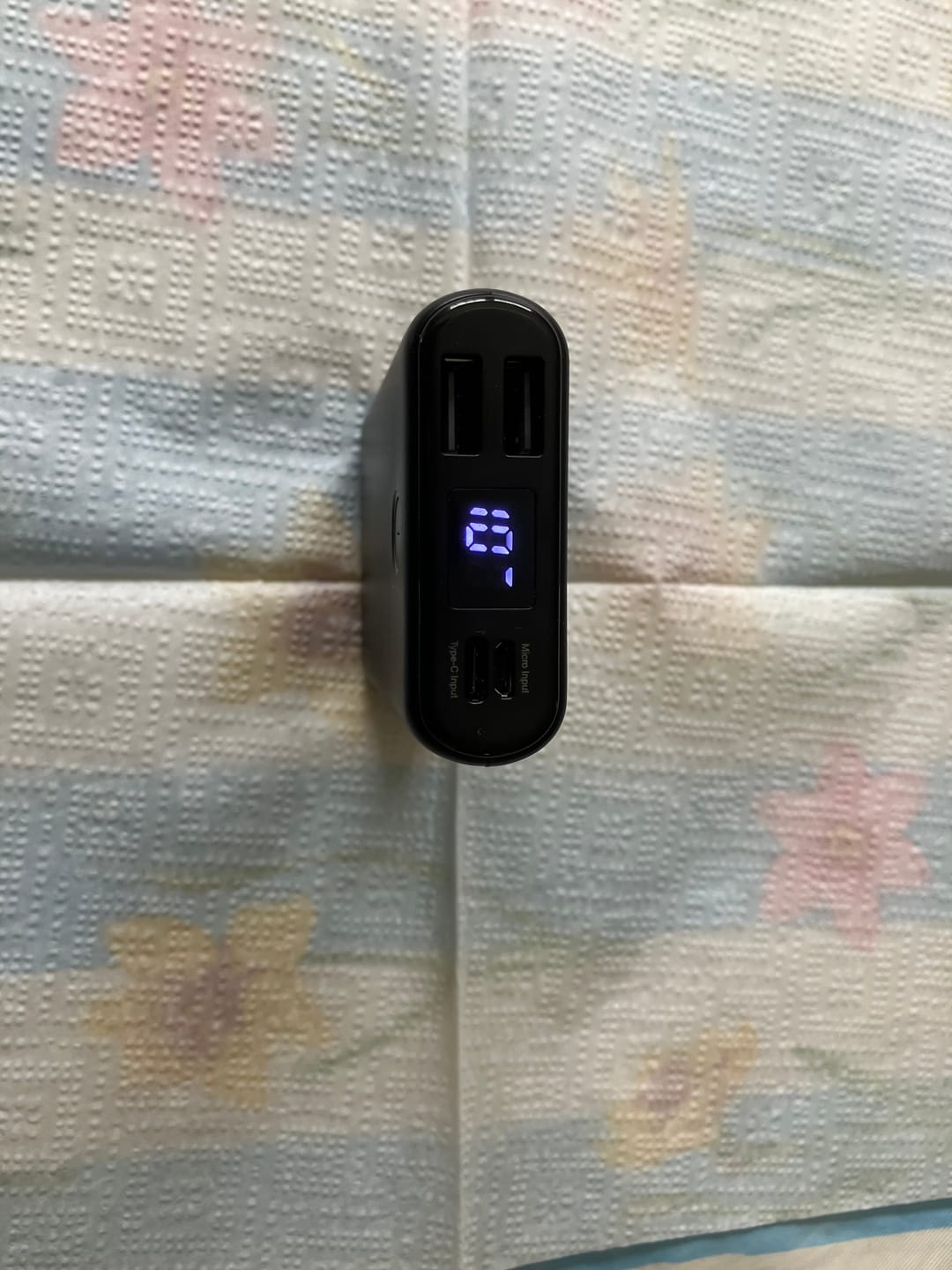 Customer photo review of Power Bank, Rechargeable Battery Pack