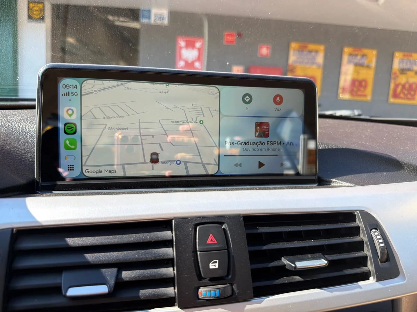Customer photo review of 10.25" MULTIMEDIA TOUCH SCREEN HEADUNIT FOR BMW F20 1 SERIES & F22 2 SERIES