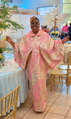 Customer photo review of Chiney Boubou | Pink