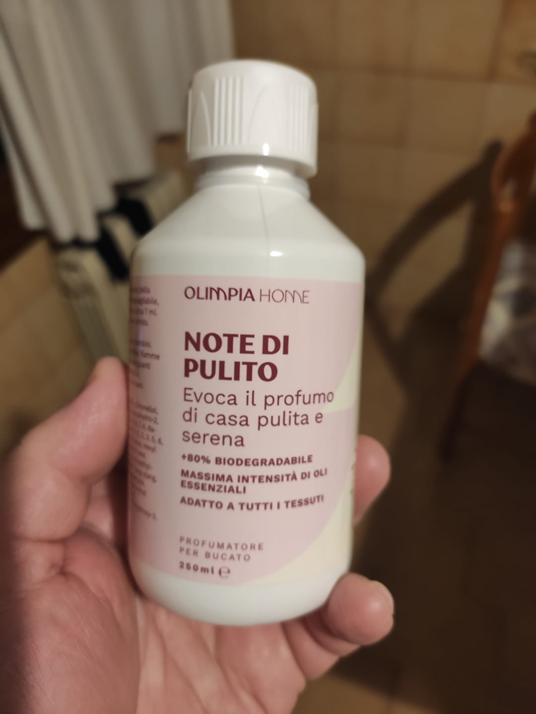 Customer photo review of Note di Pulito - Evoca il Profumo di Casa Pulita e Serena