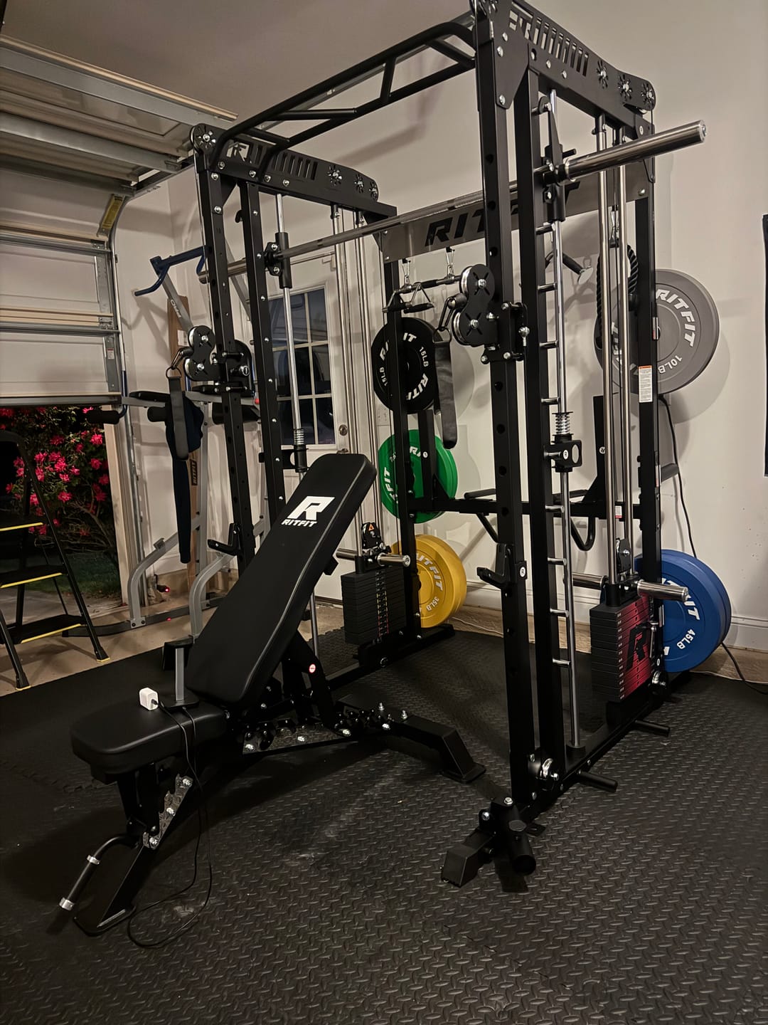 Customer photo review of RitFit 15kg Pink Leopard Olympic Training Barbell