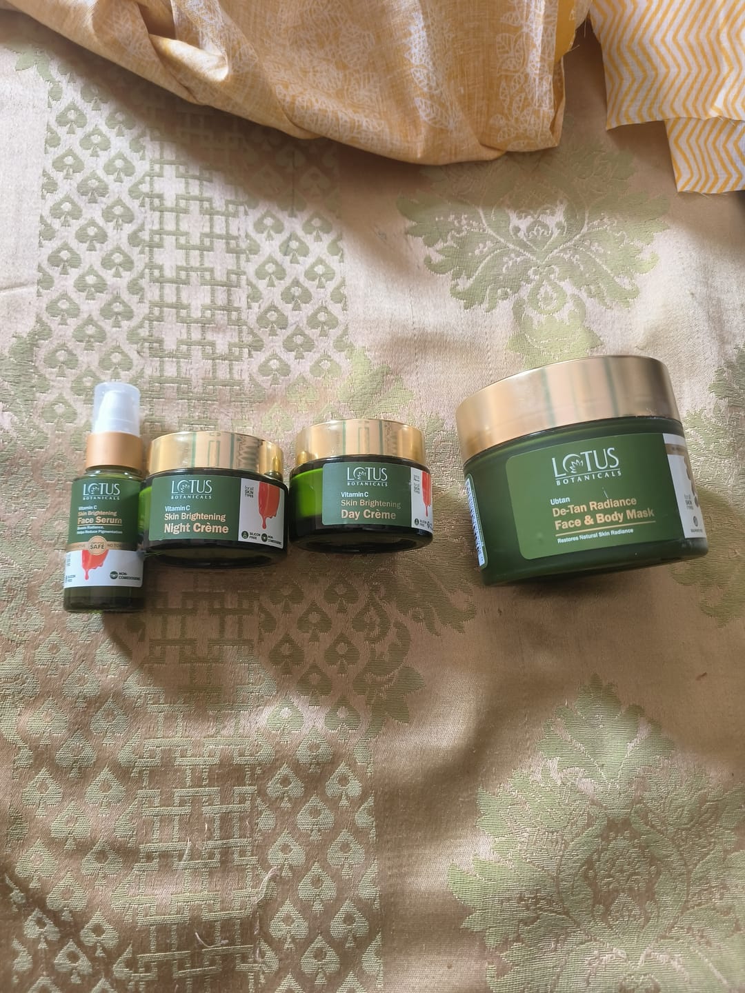 Customer photo review of Vitamin C Skin Brightening Face Serum