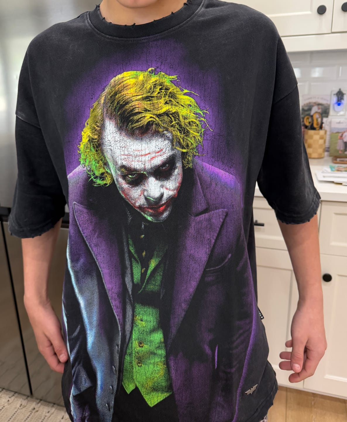 Customer photo review of 4244 - Batman Character Tees