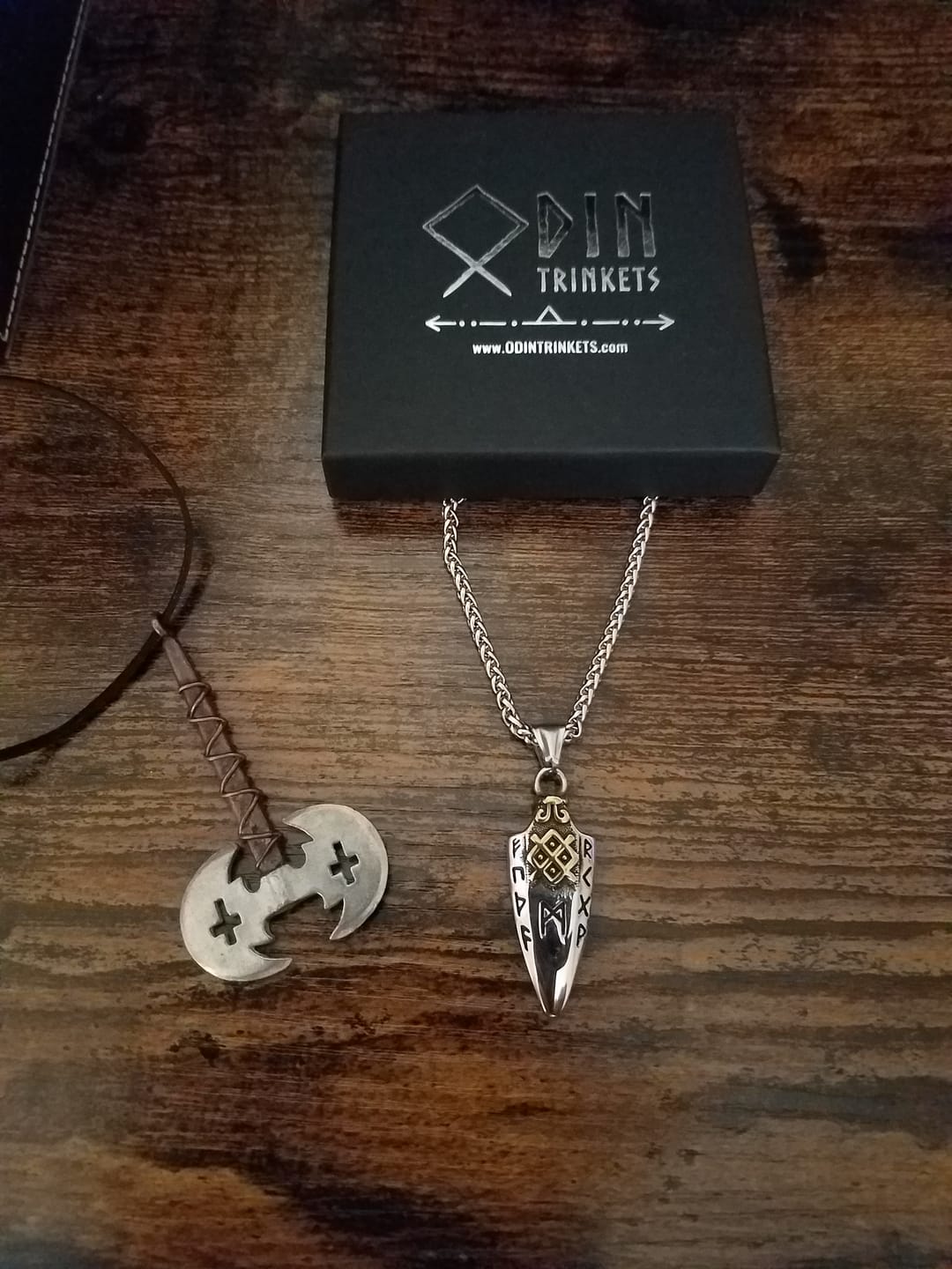 Customer photo review of Gungnir Necklace