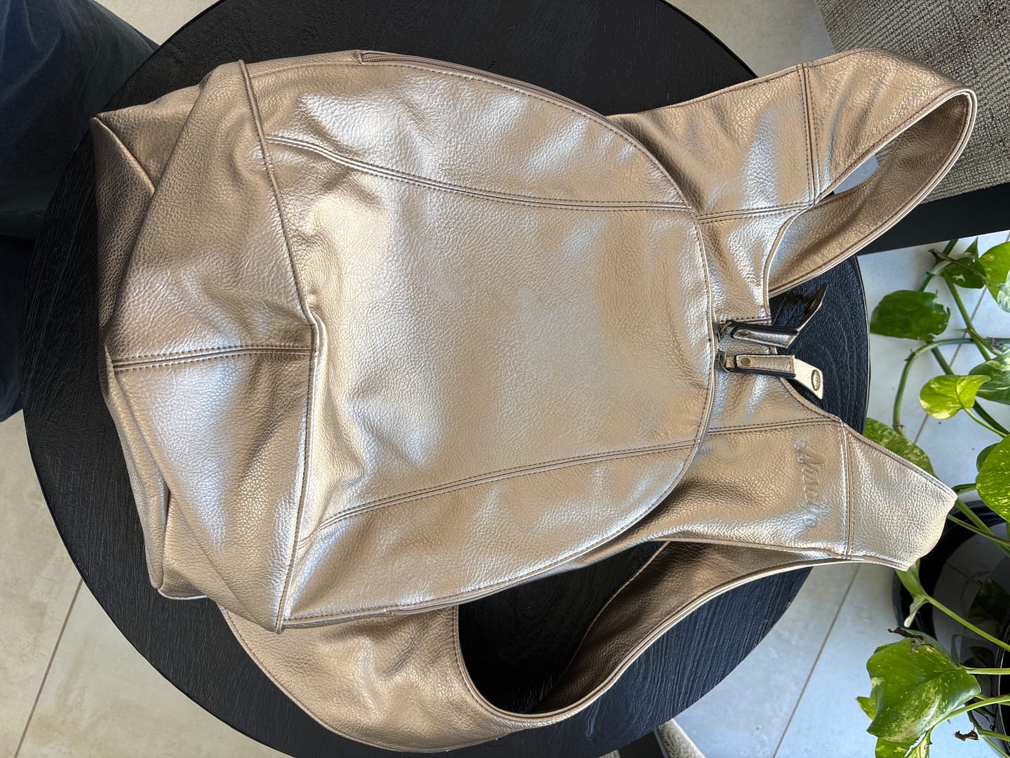 Customer photo review of Le sac à dos Vegan Original - Ergonomique et Antivol.