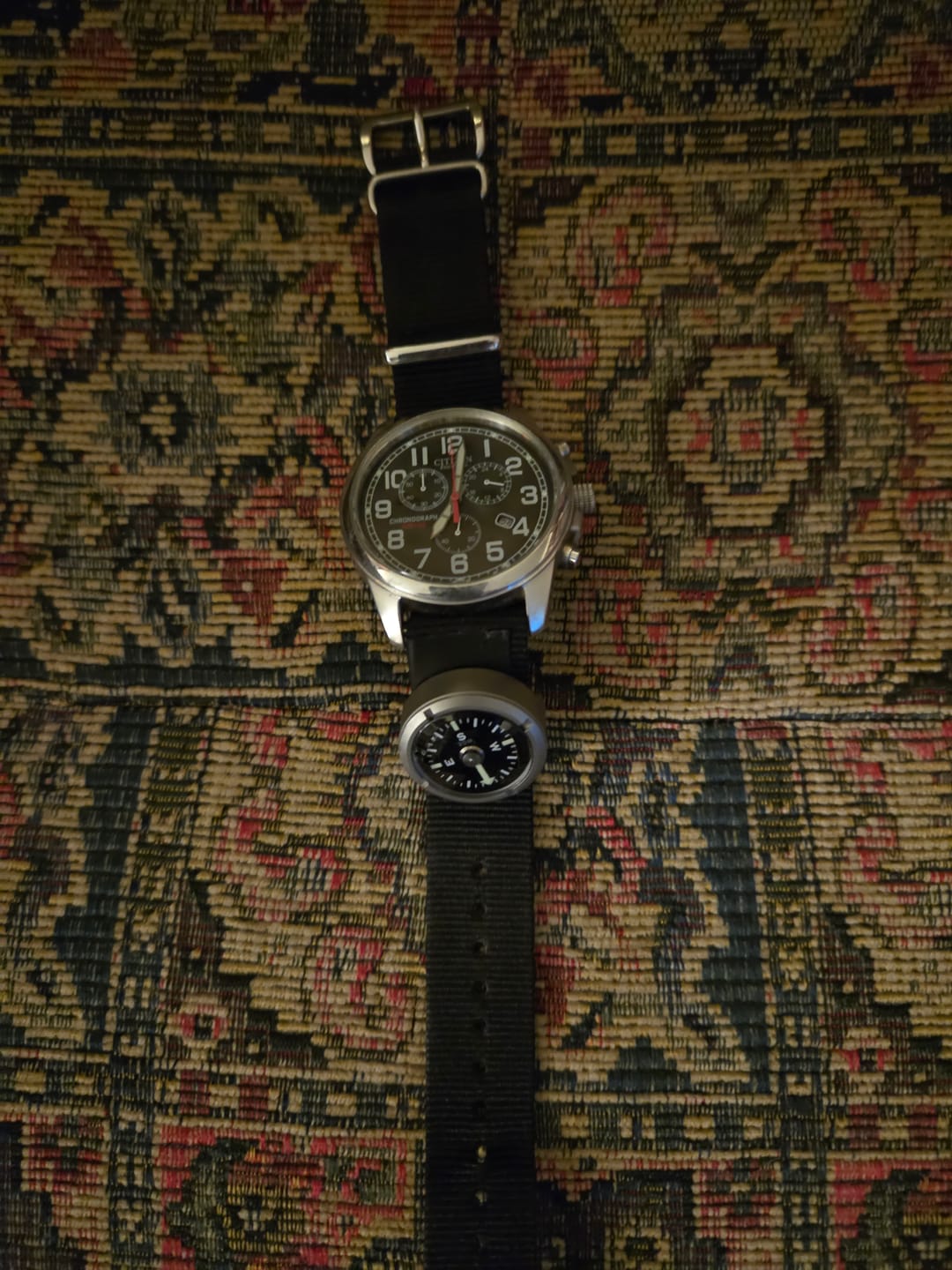 Customer photo review of W.O.E. Submersible Wrist Compass 2.0