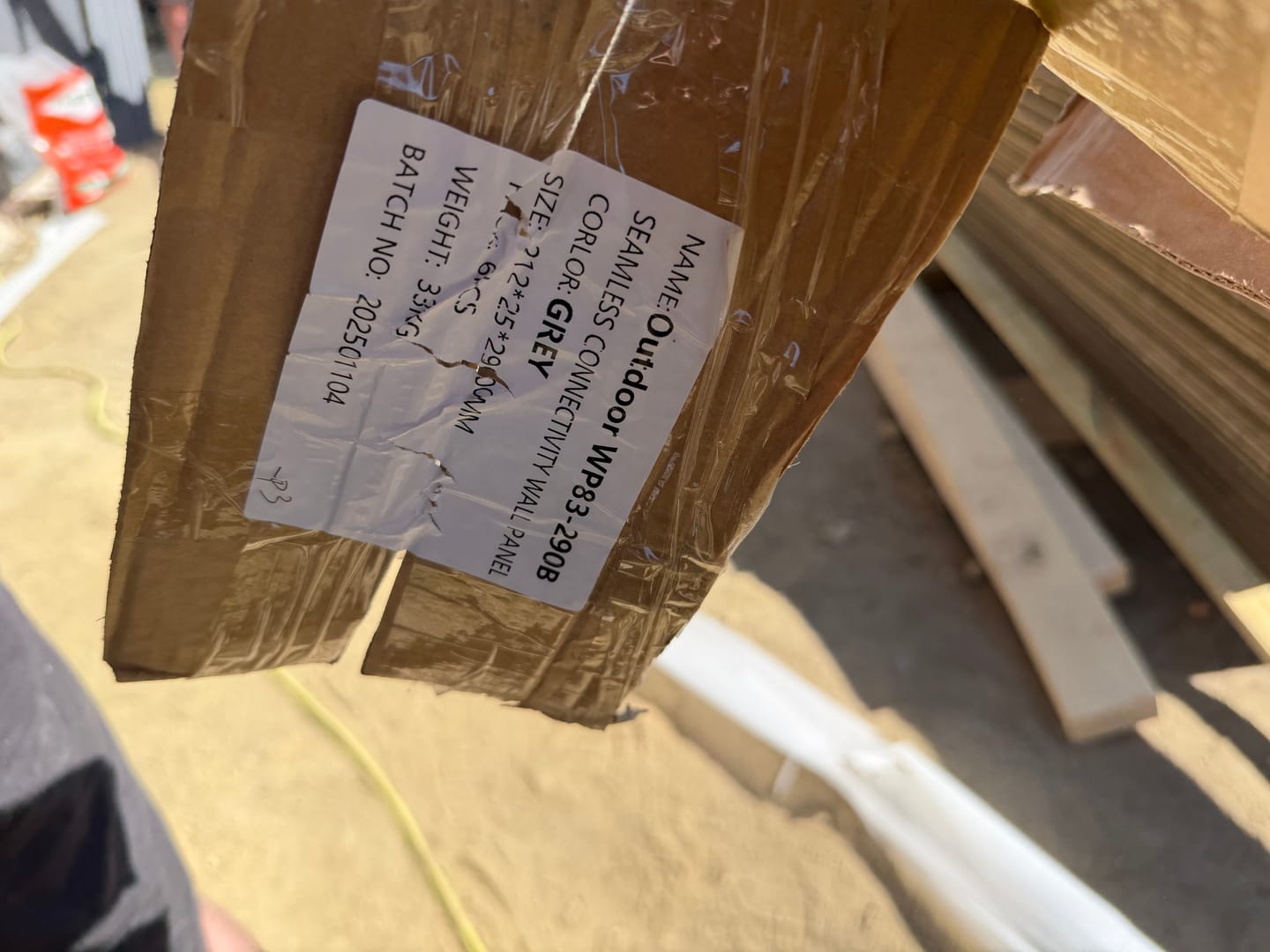 Customer photo review of 2.9M Outdoor Trim