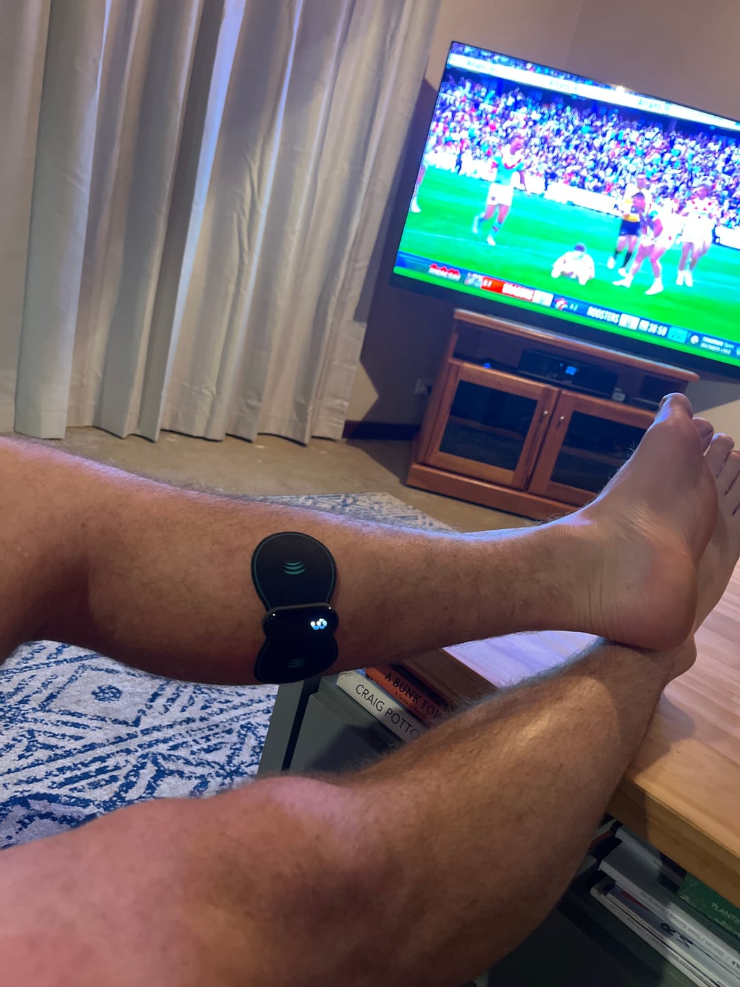 Customer photo review of Vibit TENS - Electrical Nerve Stimulation Therapy