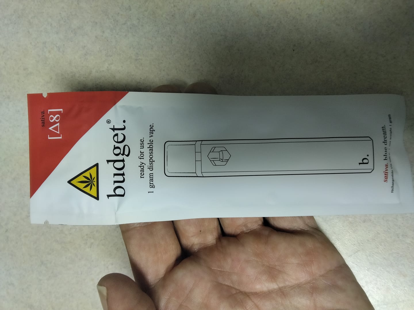 Customer photo review of 3pc Flavor Pack of 1 Gram Delta-8 THC Vape Pen