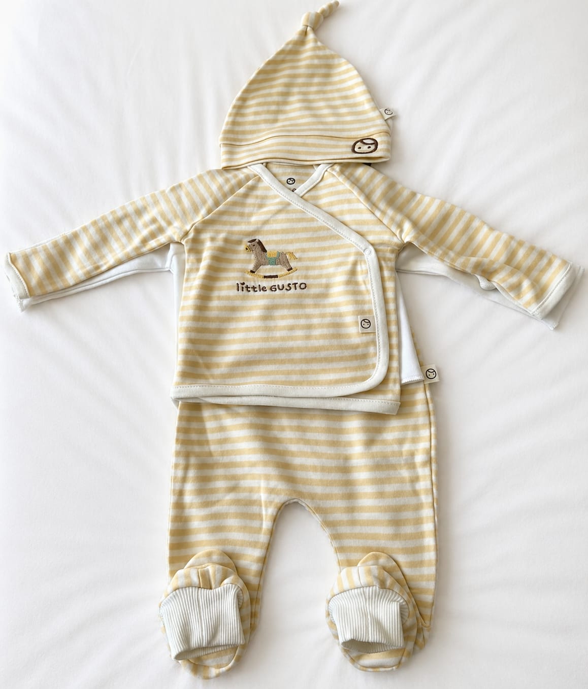 Customer photo review of Organik Pamuk 6'lı Playtime Hastane Çıkış Seti