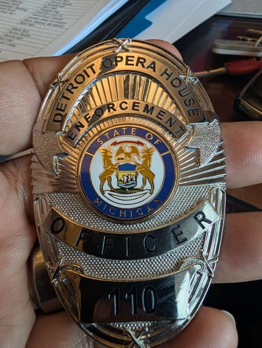 Customer photo review of Customizable Badge BA03