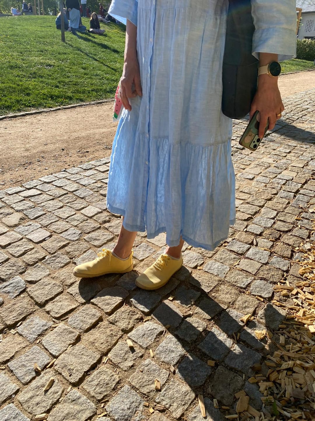 Customer photo review of Vaistoa Iloa -paljasjalkatennarit