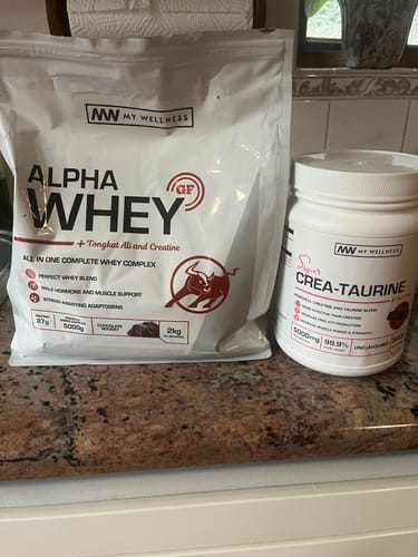 Customer photo review of My Wellness Alpha Whey 2kg