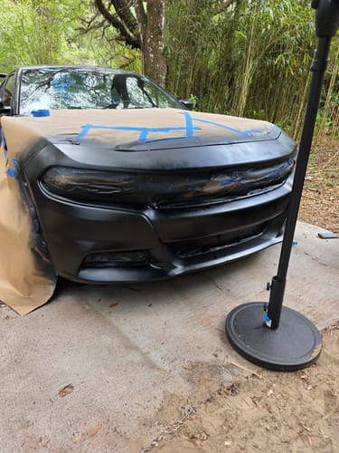 Customer photo review of DODGE BLACK PX8 | OEMatch Automotive Spraycan