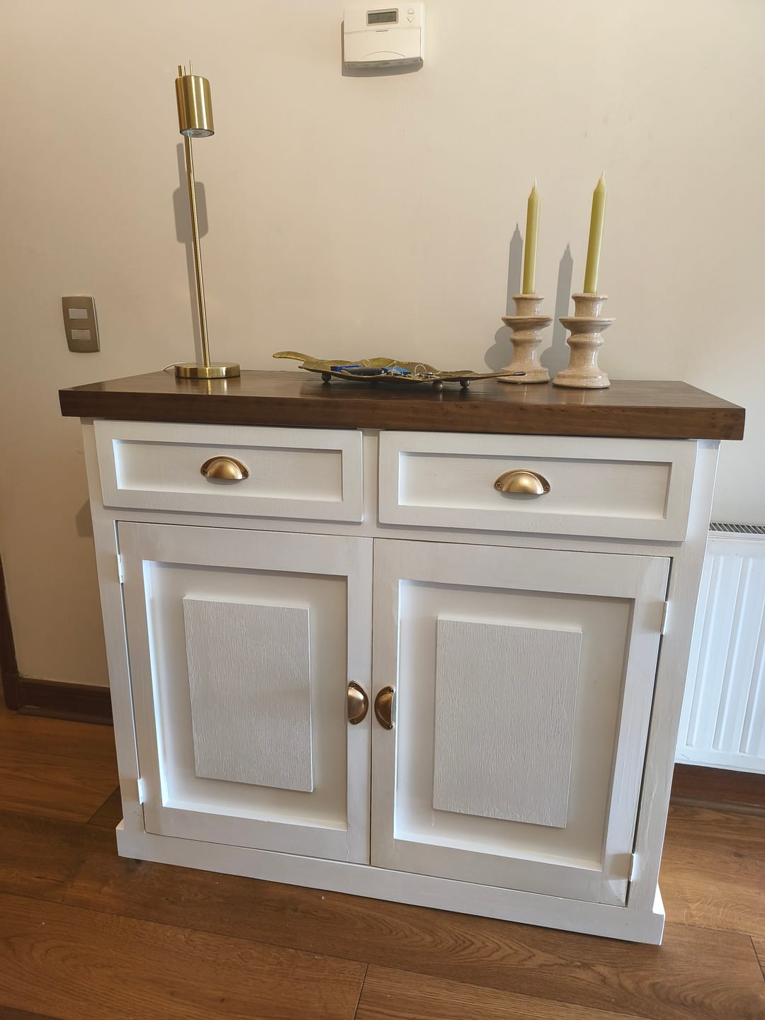 Customer photo review of Mini Buffet Marcela de Madera | Compacto, Elegante y Funcional para tu Hogar