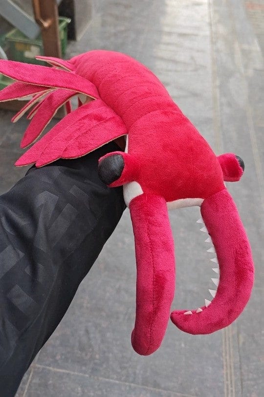 Customer photo review of Anomalocaris Plush – Soft, Realistic Cambrian Predator Toy for Prehistoric Fans