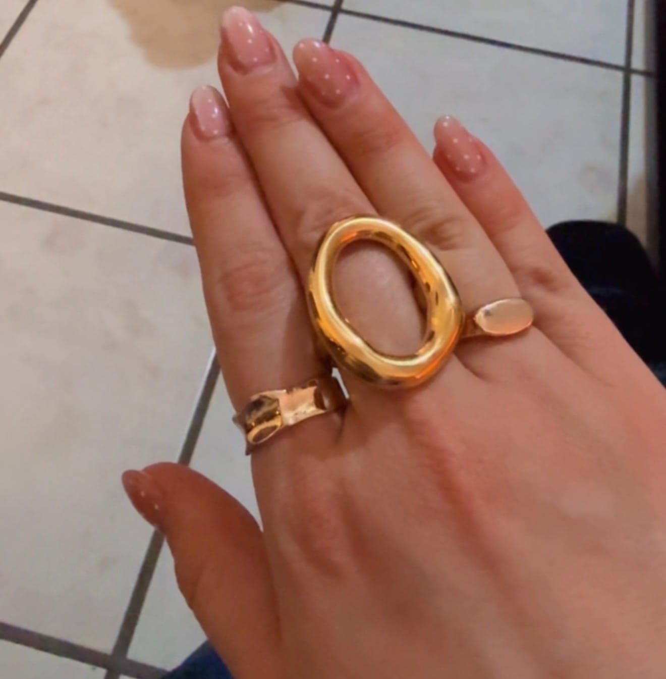 Customer photo review of Anillo Rust