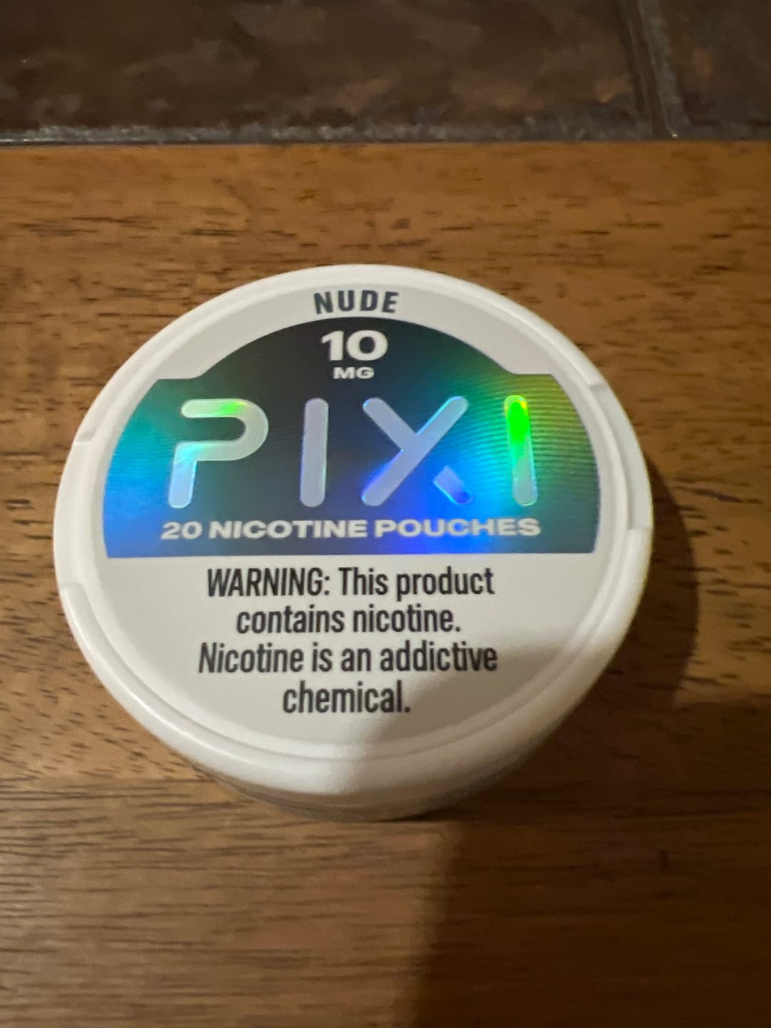 Customer photo review of PIXI Nicotine Pouches