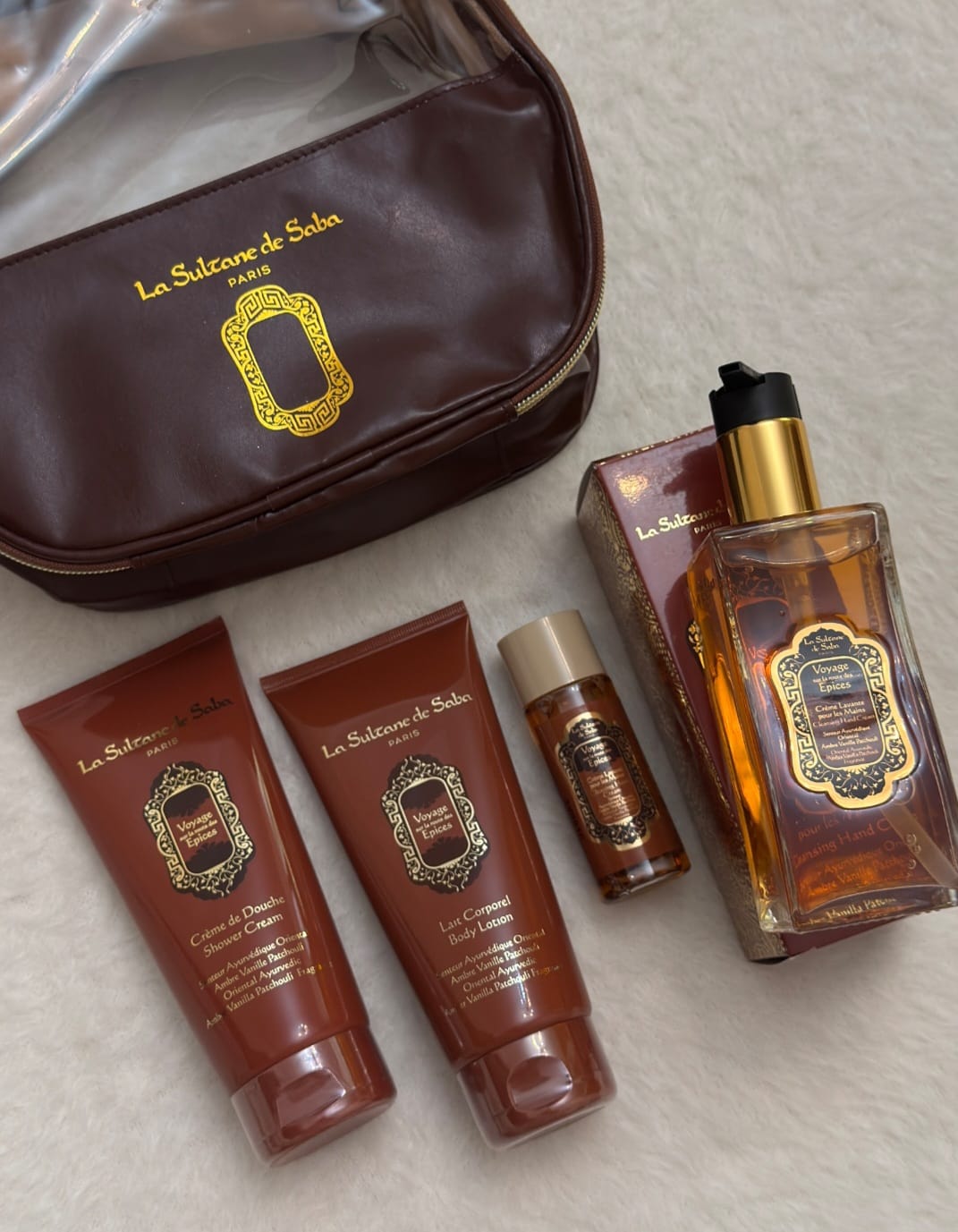 Customer photo review of Vanity Travel Pouch