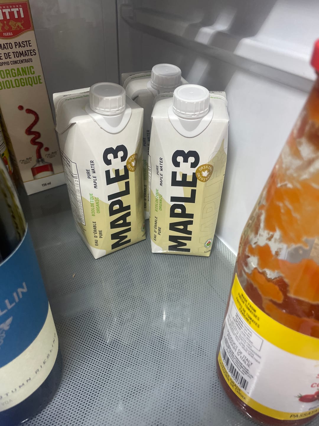 Customer photo review of Pure Organic Maple Water