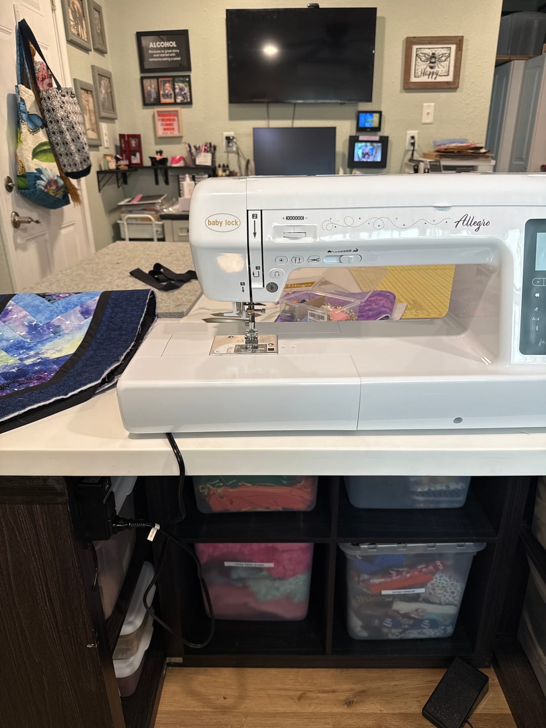 Customer photo review of Babylock Allegro Sewing & Quilting Machine
