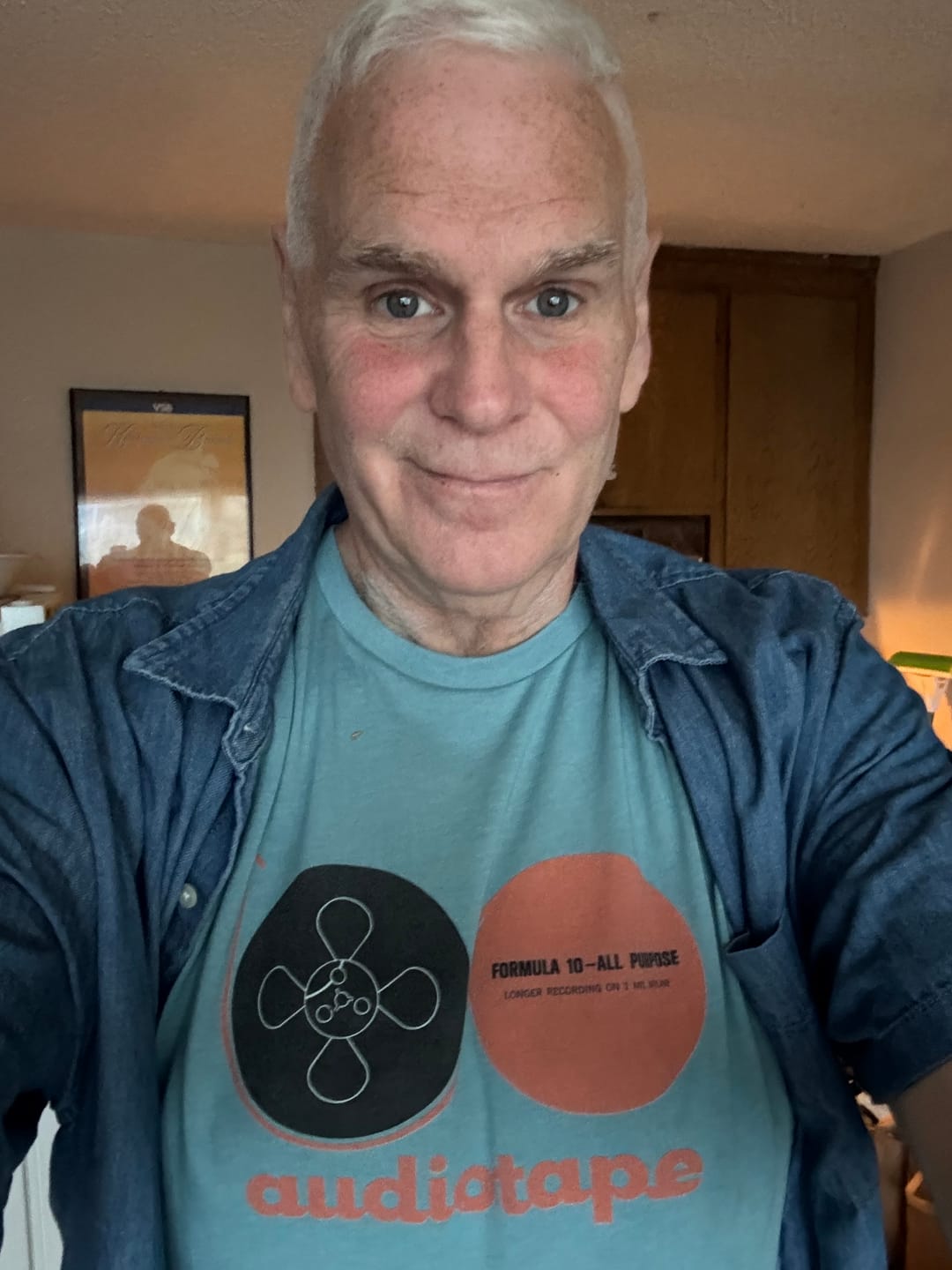 Customer photo review of Audiotape: Formula 10 T-Shirt