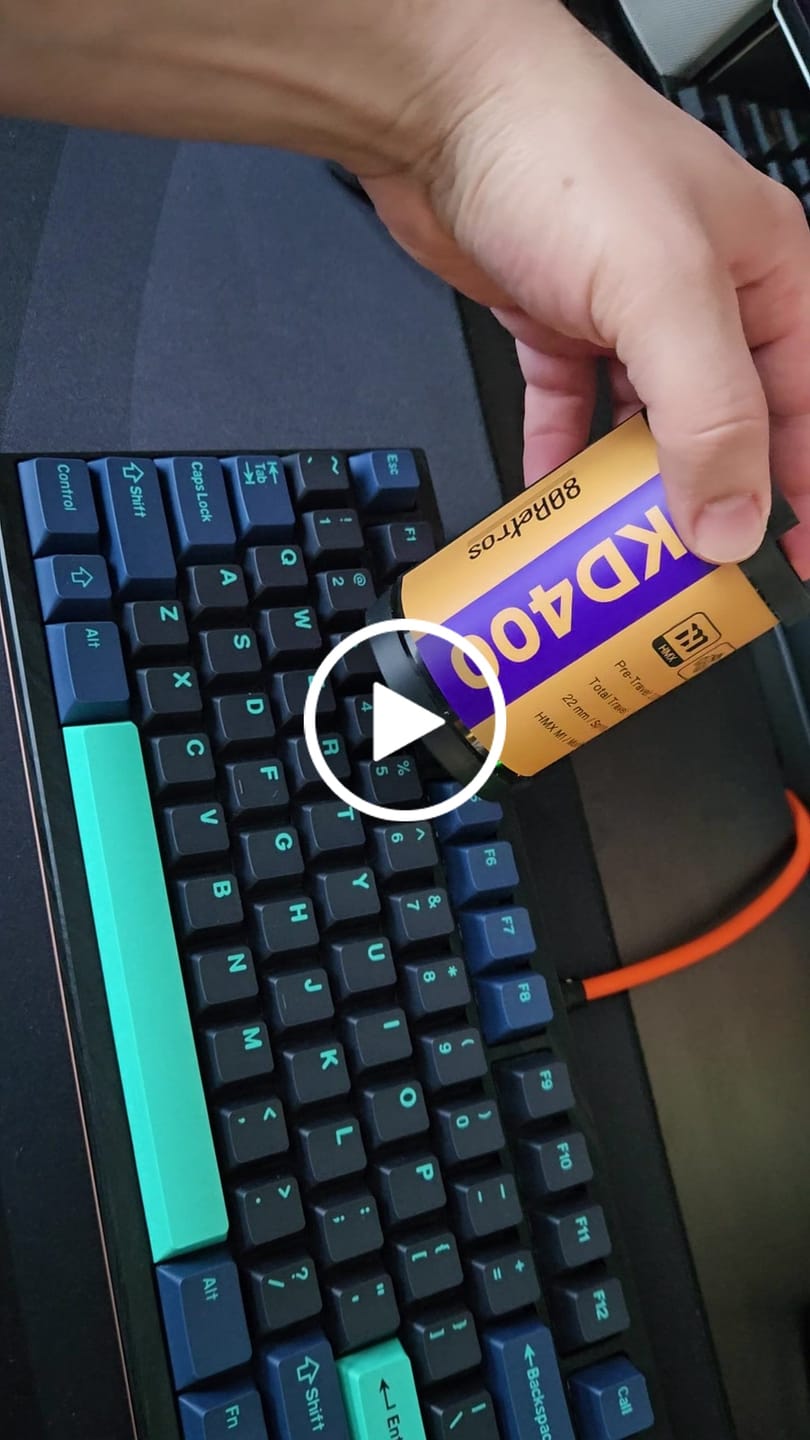 Customer video review of HMX X 80 RETROS KD400 LINEAR SWITCH FACTORY LUBED (35PCS)