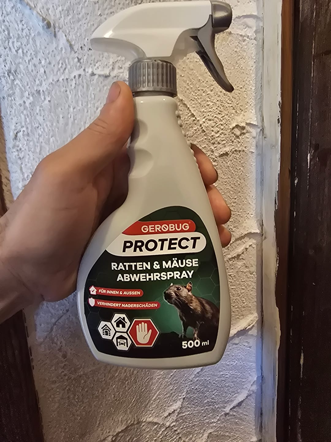 Customer photo review of Ratten- und Mäuse Spray