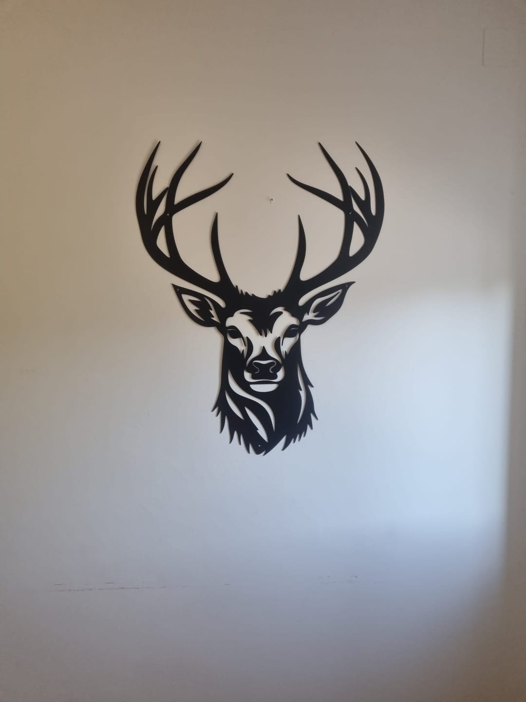 Customer photo review of Décoration Murale en Métal - Tête de cerf