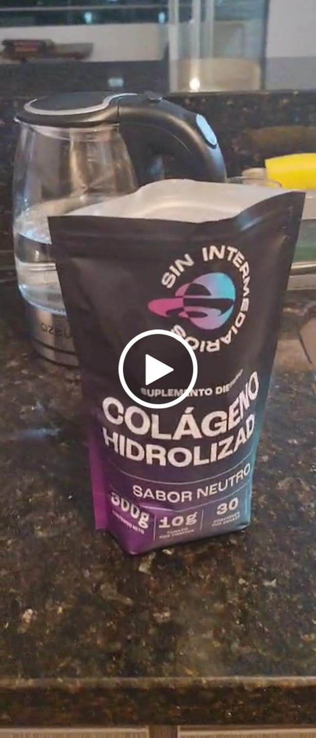 Customer video review of Colágeno Hidrolizado