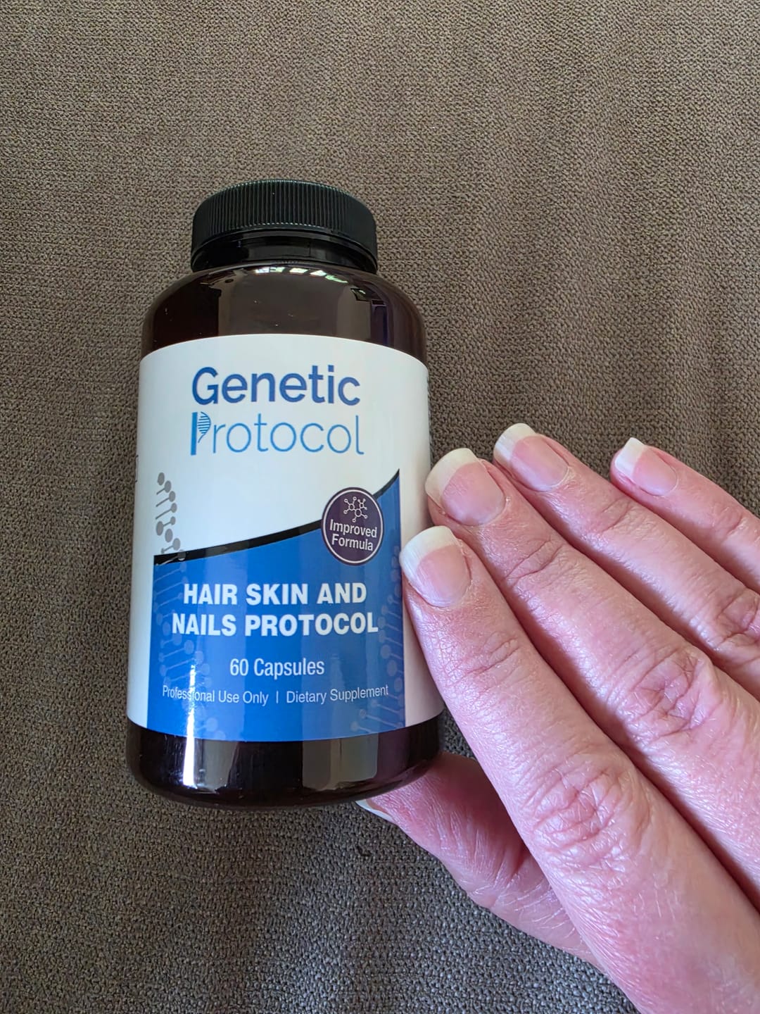 Customer photo review of Hair Skin and Nails Protocol
