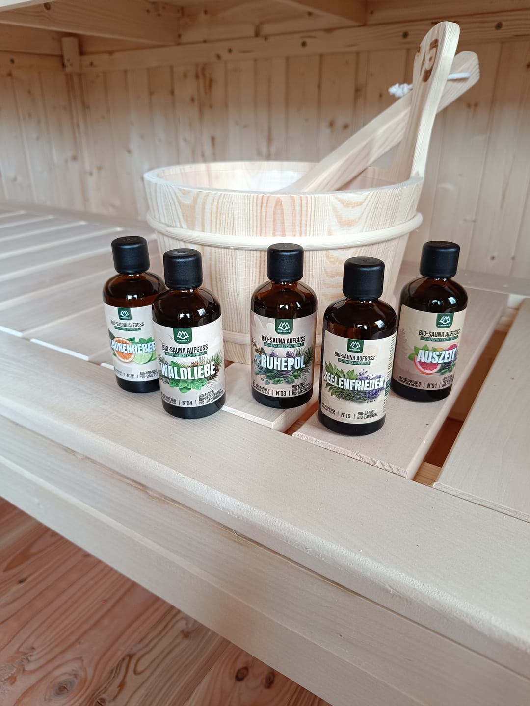 Customer photo review of Bio Sauna Aufguss "Best of Bundle"