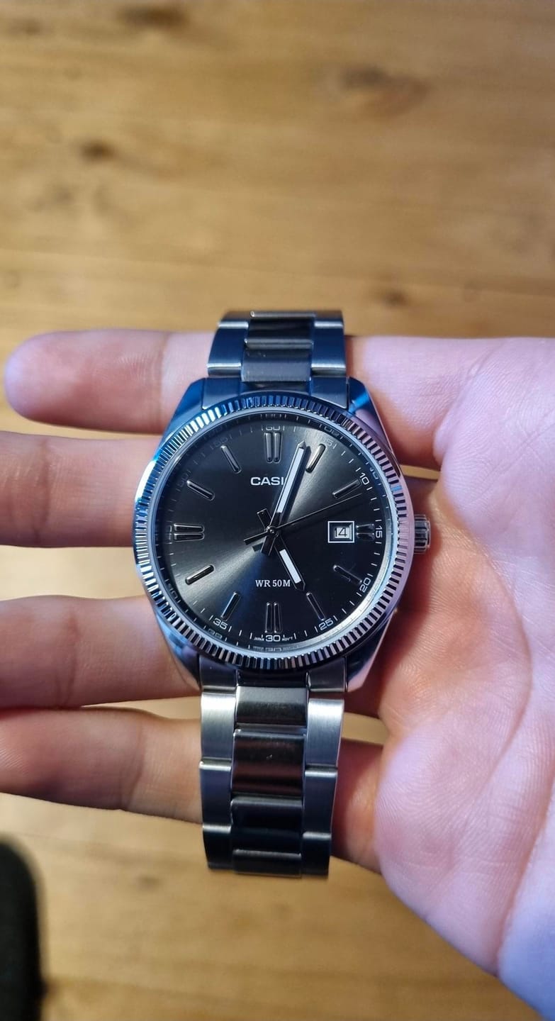 Customer photo review of Reloj Casio Análogo MTP-1302D-1A1V Negro 38,5mm