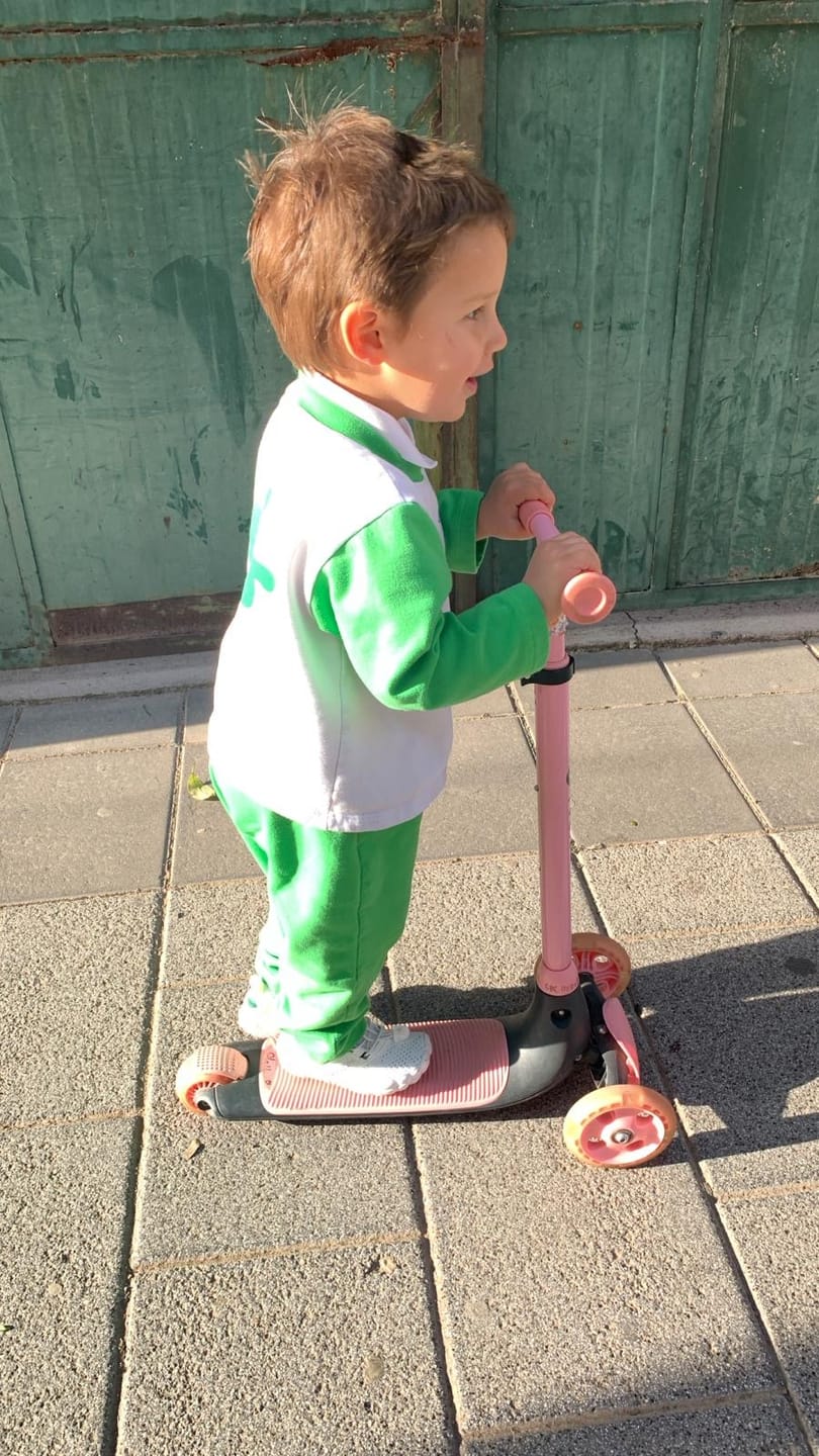 Customer photo review of Niños Free Ⅰ - Zapatos Barefoot