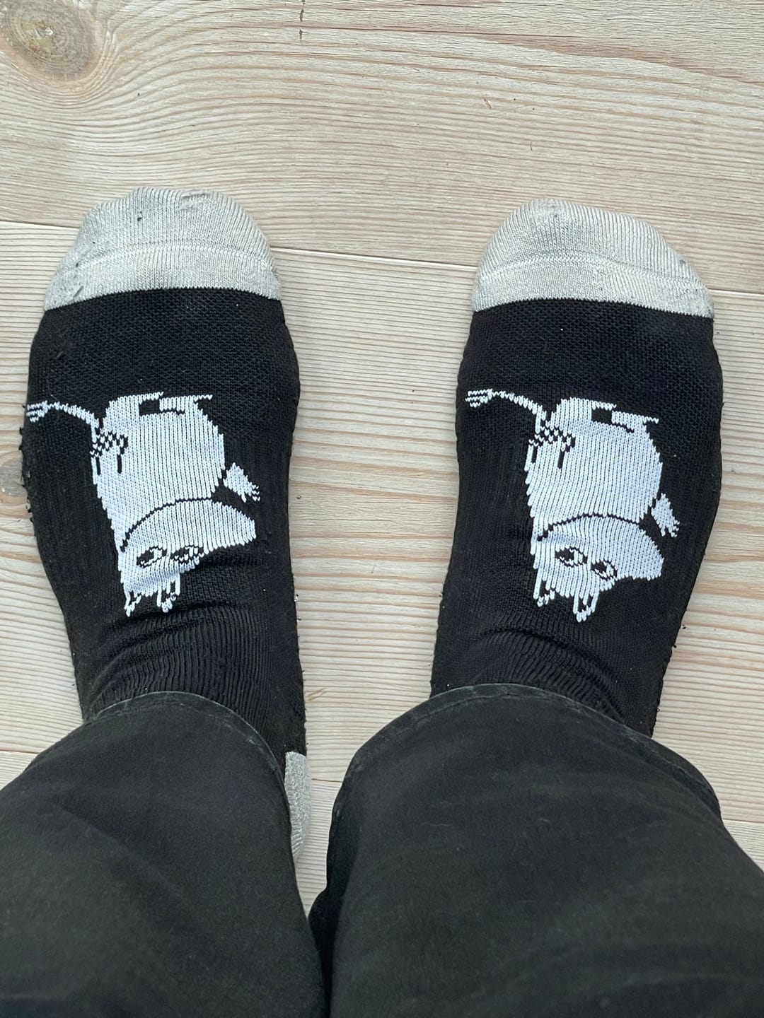 Customer photo review of Moomin ankelstøttestrømper