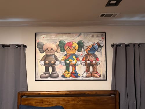 Customer review photo for Abstract Graffiti Art #GA080