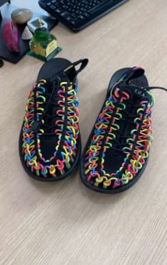 Customer photo review of Sandalias Outdoor WalkFree™ Unisex - Flexibles, Transpirables y Ultra Cómodas