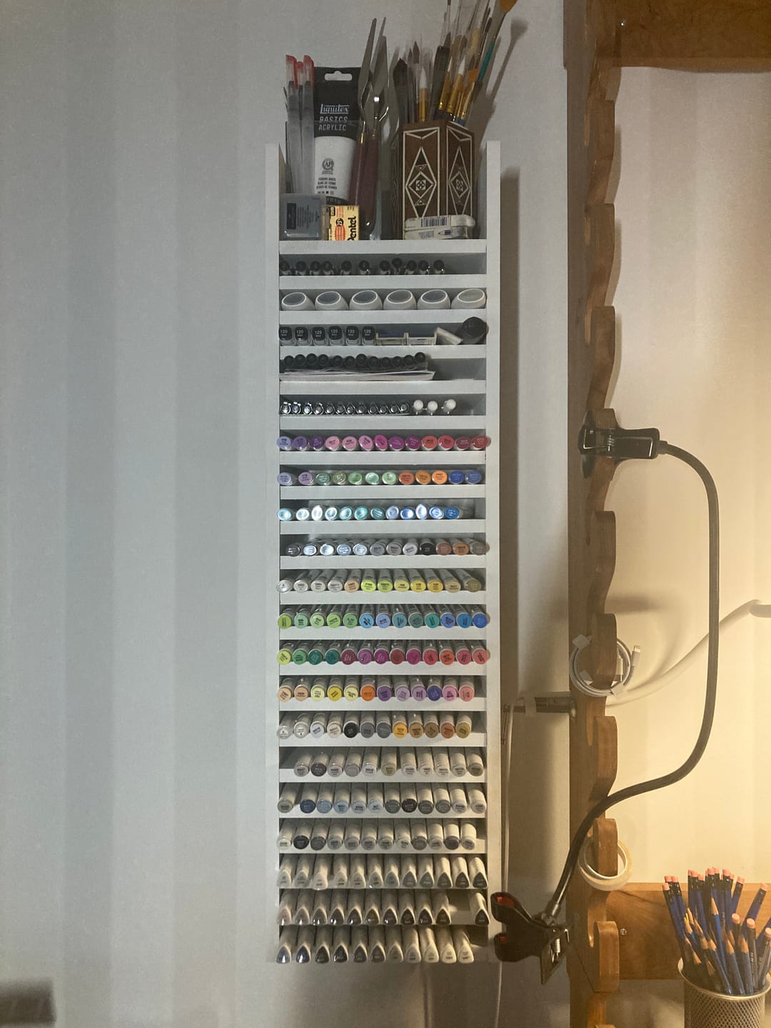 Customer photo review of Ohuhu Molokai Four Tones Extra-wide Tip Alcohol Art Markers