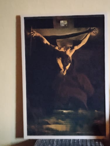 Customer photo review of Christ Of St John Of The Cross by Salvador Dali