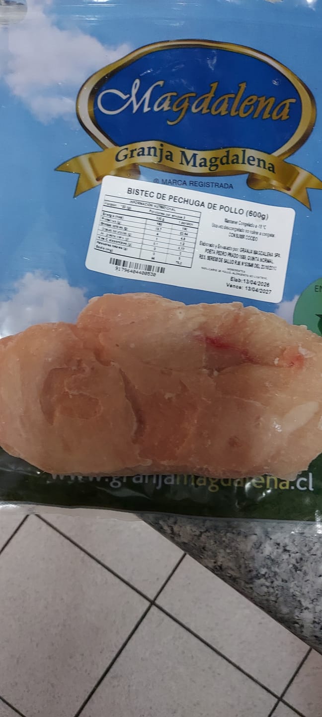 Customer photo review of Bistec de pechuga de pollo | 600 g (aprox)