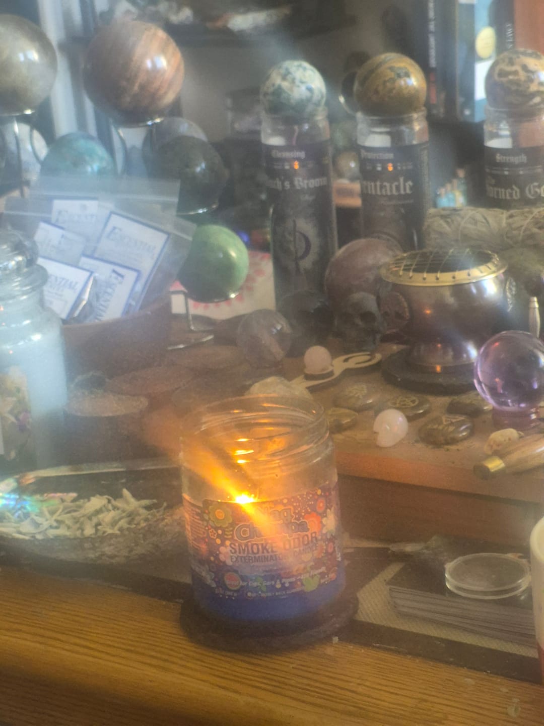 Customer photo review of Nag Champa Candle