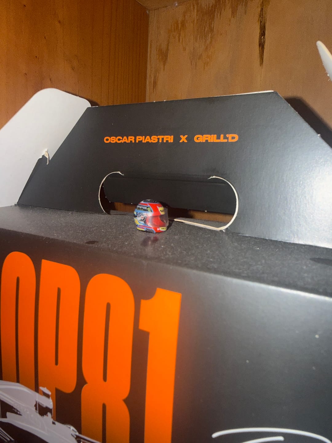 Customer photo review of Piastri 2025 Nano Helmet