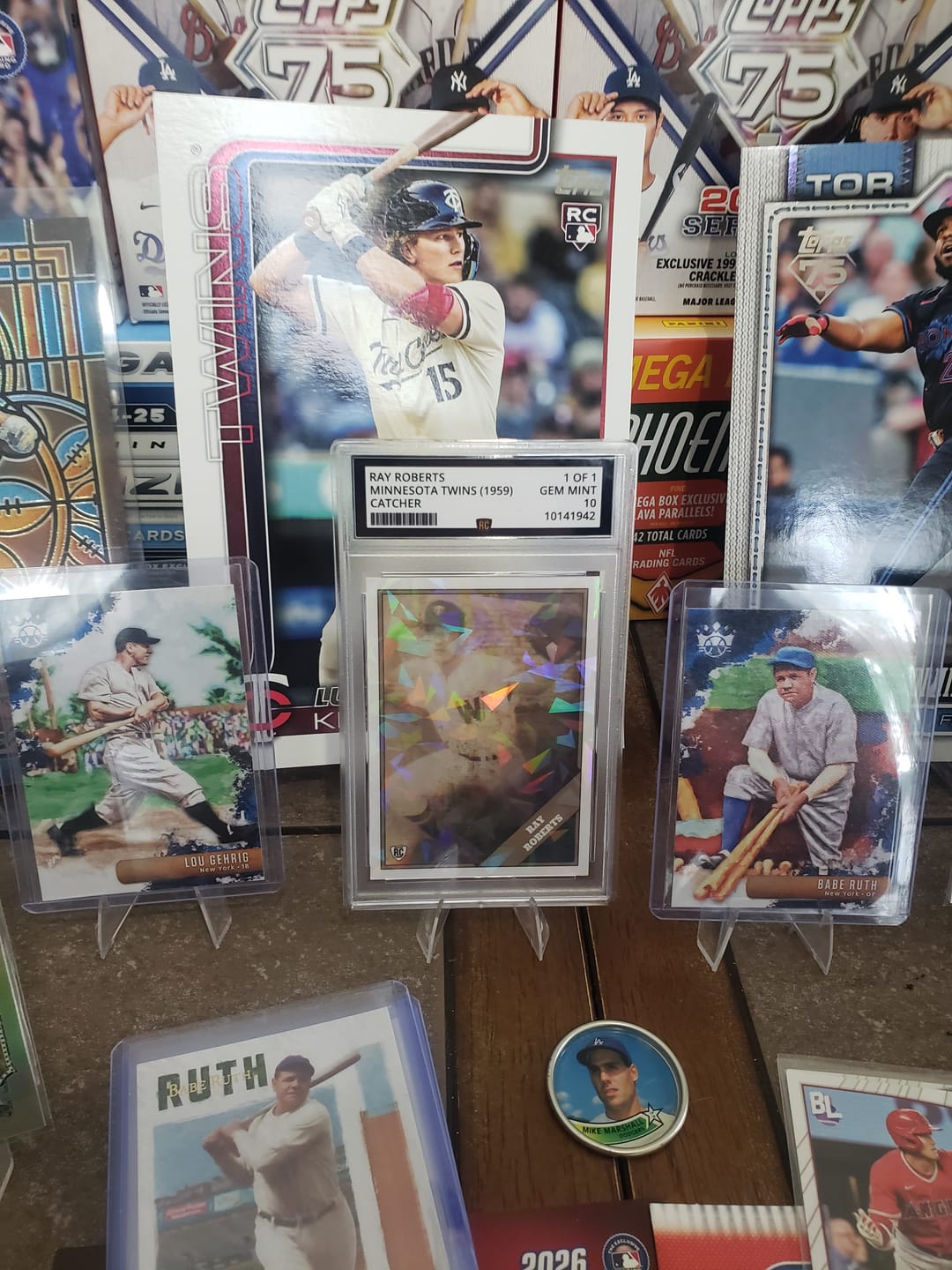 Customer photo review of Custom Graded Card