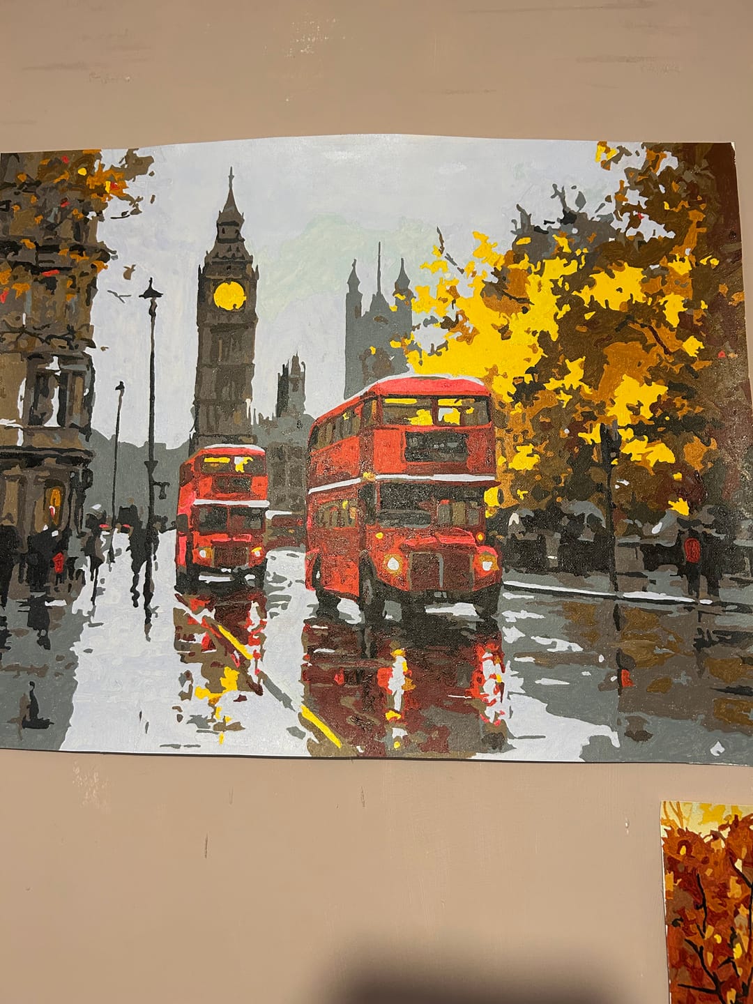 Customer photo review of Timeless London | Paint by Number