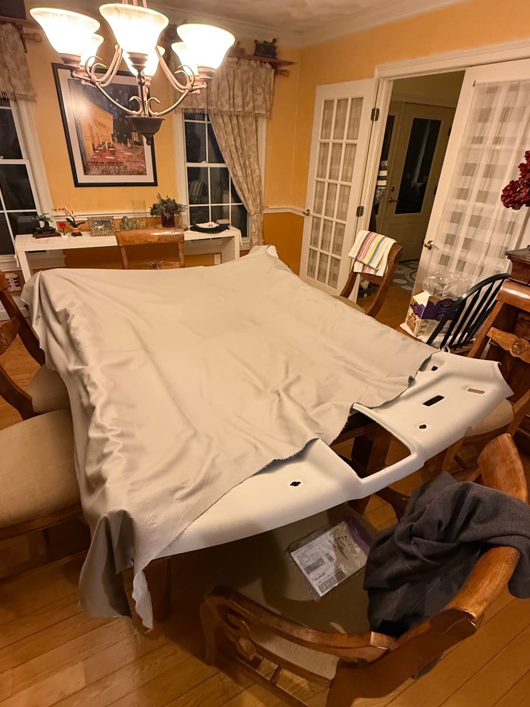 Customer photo review of Drum Dyed Water Buffalo, 3 oz | 15+ Colors