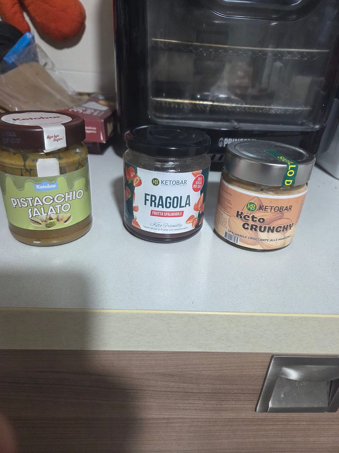 Customer photo review of KETO SPALMABILE CRUNCHY Mandorla