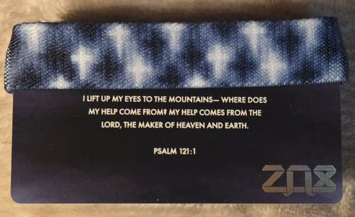Customer photo review of My Help Comes From The Lord Bible Verse Bracelet